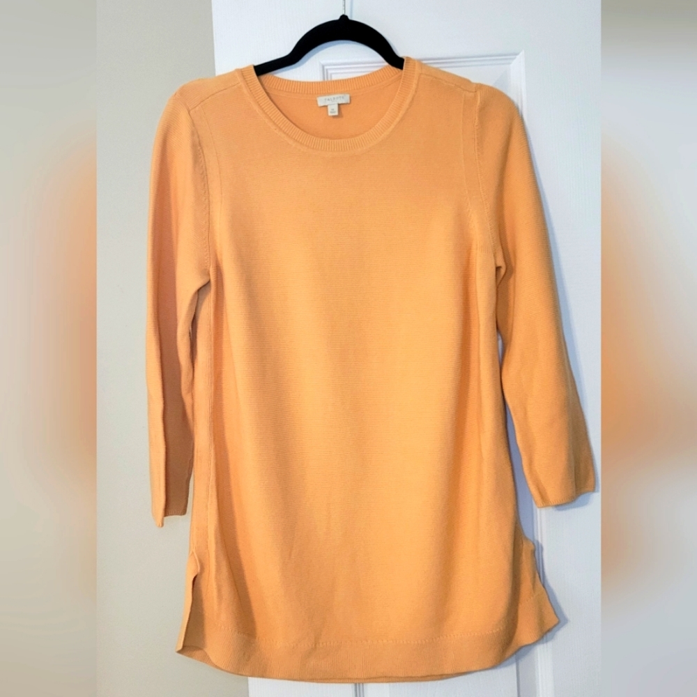 Talbots Sweater Light Orange Size Medium